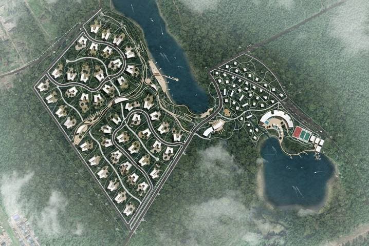 Forest Lake — девелоперский проект, мастерплан Constance