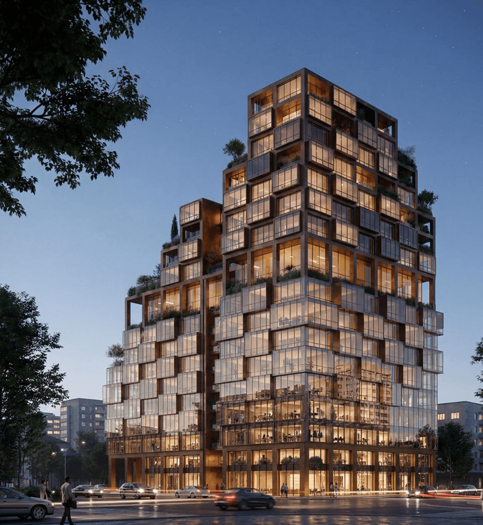 Puzzle Tower — премиум-башня в центре Бишкека, проект Constance